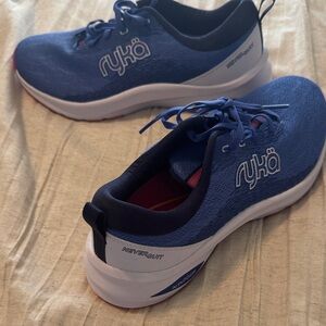 Ryka Blue Lace-Up Women's Walking Shoes